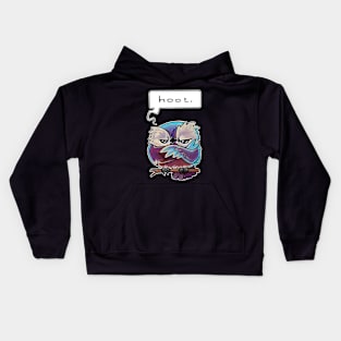 Grumpy hoot Kids Hoodie